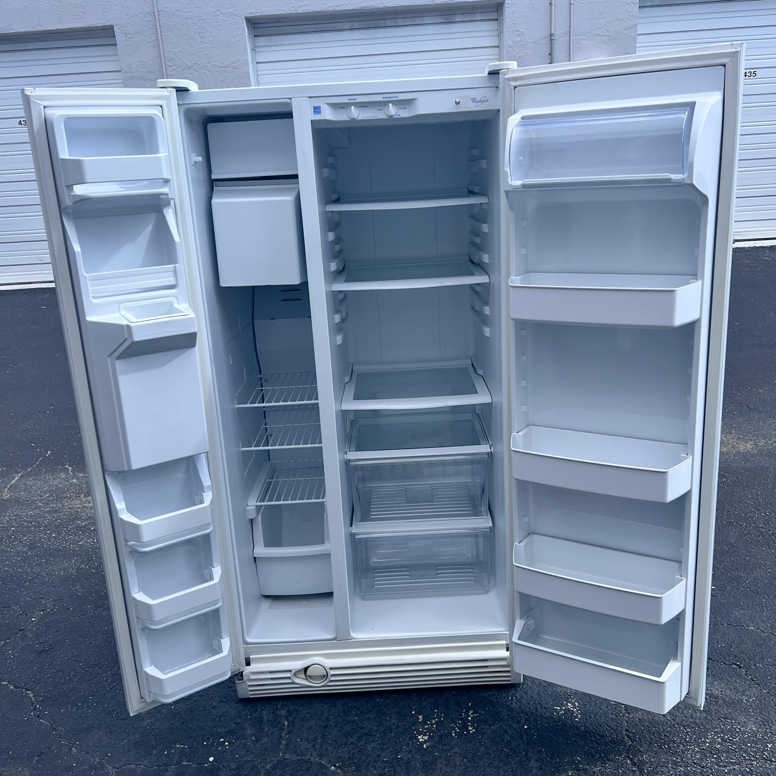 Whirlpool Side by Side Refrigerator Whirlpool Side by Side Refrigerator